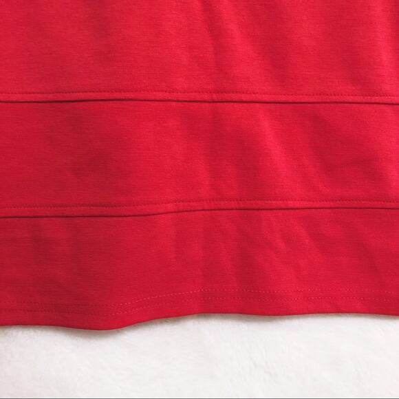 TCEC Red Pink & Black Mini Pencil Skirt - Picture 3 of 6